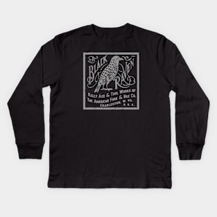 Black Raven Kelly Axe Kids Long Sleeve T-Shirt